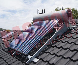 통합 압력을 가한 옥상 태양 온수기는 강철 외부 탱크