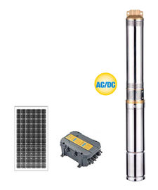 AC/DC HYBIRD 플라스틱 임펠러 태양 수도 펌프 체계, 가정 수도 펌프