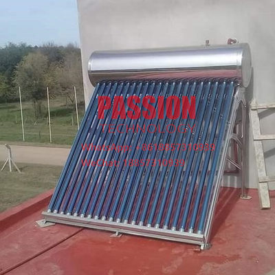 300L 304 스테인레스 스틸 압력 태양열 온수기 200L 히트 파이프 태양열 수집기