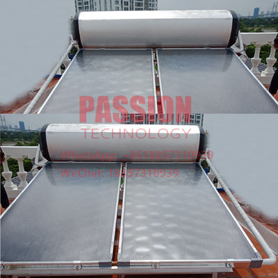 블루 티타늄 플랫 플레이트 태양열 온수기 블랙 크롬 플랫 패널 태양열 수집기