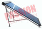 유리솜 열파이프 태양열 수집기 24mm 구리 콘덴서 편평한 지붕