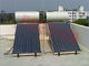 통합형 컬러 스틸 블루 티타늄 평면 패널 태양열 온수기 지붕