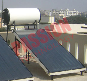 고성능 편평판 태양 온수기 150 리터 긴 서비스 기간